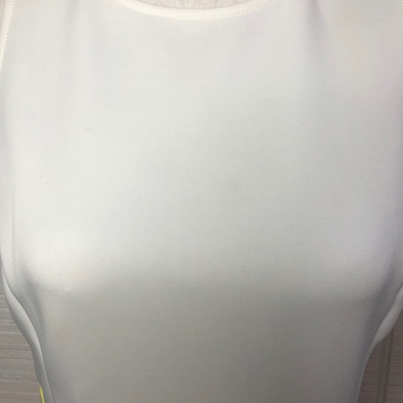 ERIN by Erin featherston color block yellow and off white dress NWT - Picture 7 of 17